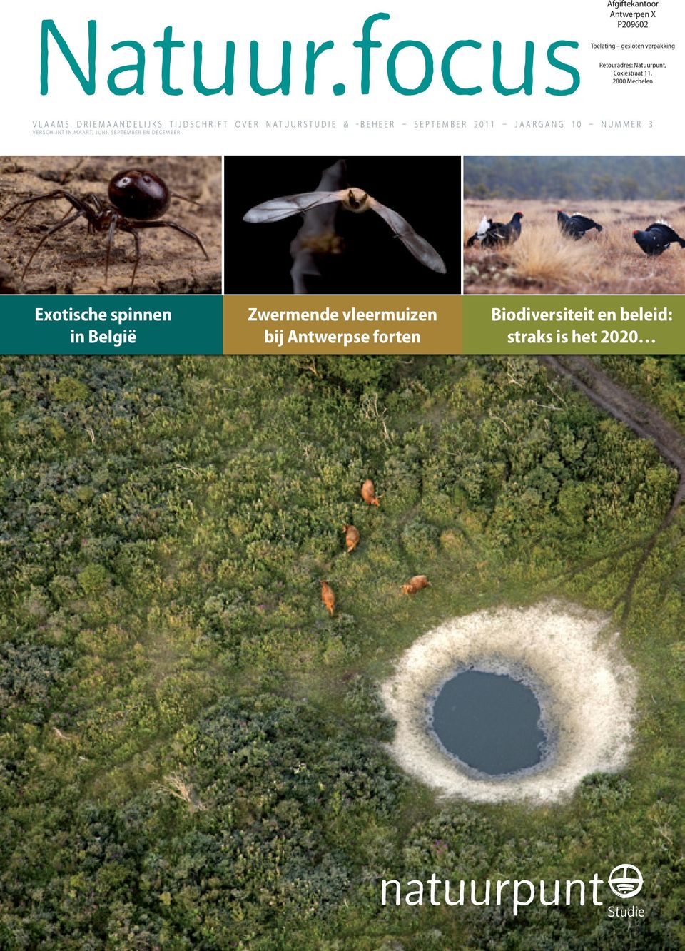 Coxiestraat 11, 2800 Mechelen VLAAMS DRIEMAANDELIJKS TIJDSCHRIFT OVER NATUURSTUDIE & -BEHEER