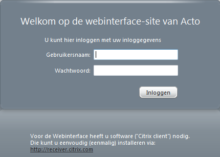3 Inloggen en toevoegen niveaus 1. Start de internetbrowser 2. Ga naar http://www.prognotice.nl/ en klik rechtsboven op: Mijn Prognotice (externe site).