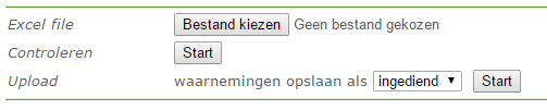 Onder het kopje download Excel kunt u het standaardformulier downloaden. Wanneer u het formulier opent komt u terecht op het tabblad toelichting.