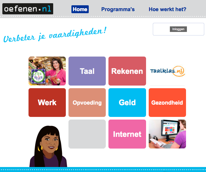 2 Oefenen.nl Alle oefenmaterialen van Lees en Schrijf!, Taalklas.nl en Klik & Tik en andere ETV.nl-programma s zijn sinds 10 maart 2011 te vinden op www.oefenen.nl. De portal Oefenen.