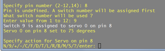 Snelle configuratie Met de snelle configuratie kun je heel snel de ASAR configureren. Hierbij wordt er vanuit gegaan dat je alle servo s op dezelfde wijze wilt configureren.