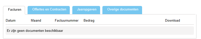 7. Documenten In het tabblad Documenten kunt u alle documenten m.b.t. de opvang van uw kind(eren) inzien. Hierin vindt u o.a. de maandelijkse facturen en jaaropgaven terug. 8.