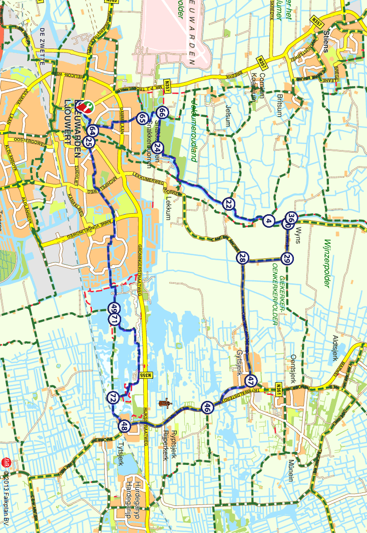 Fietsroute 121673