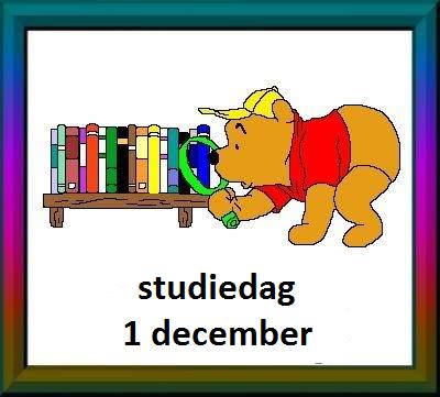 Nummer 13 27 november 2015 Beste ouder(s) / verzorger(s), Studiedag 1 december Nog even ter herinnering.dinsdag 1 december hebben we een studiedag en zijn de kinderen vrij.