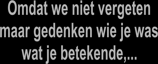 Jarigen A.W. Flat 6 Gaby Schillemans 30/11/1936 80j GV K 0.17 Raymonde Vandenbosch 13/11/1927 89j K 0.07 Frieda De Bruyn 19/11/1945 71j 1 K 1.40 Hubert Anné 04/11/1938 78j K 1.