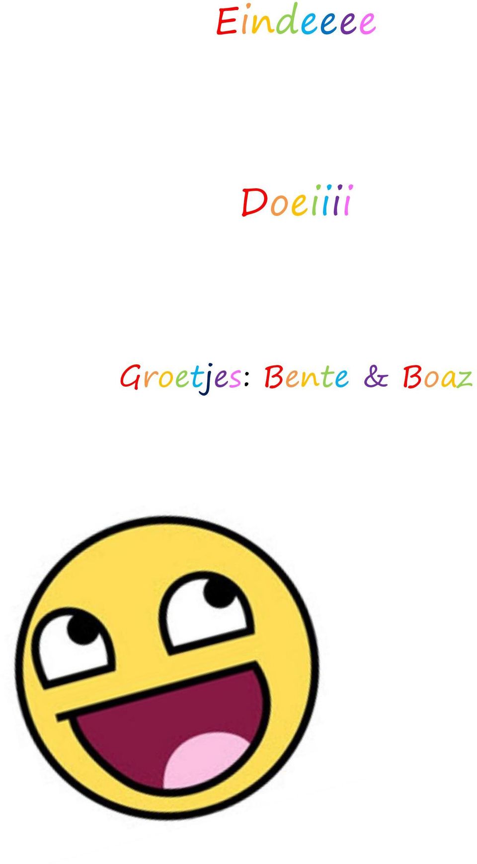 Groetjes: