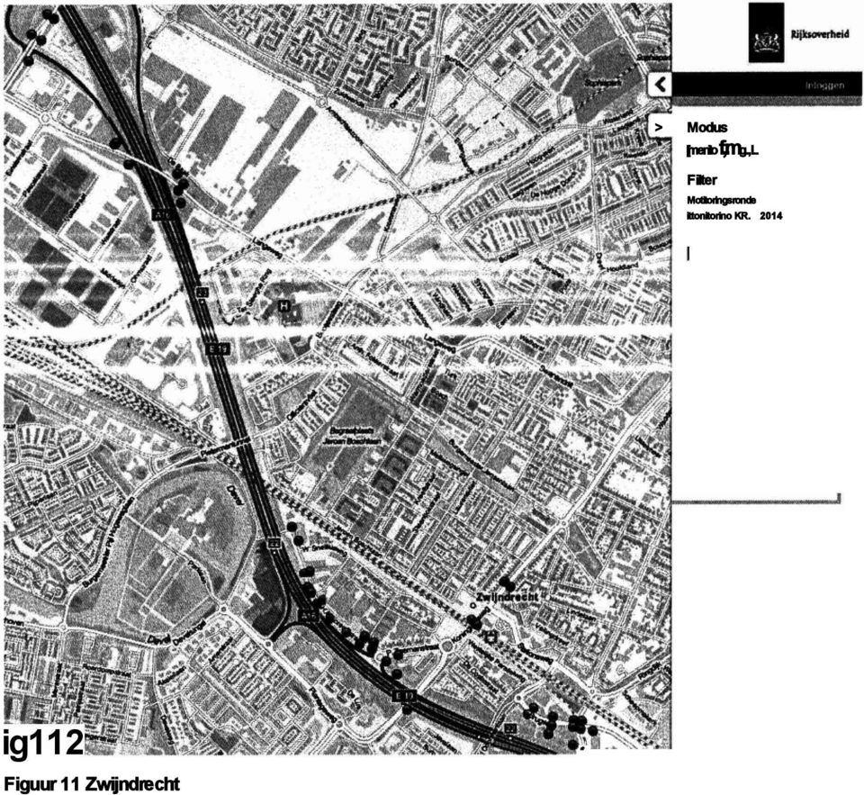 Rekenpunten Ween Rekenpunt kenmerk 502 -co ntratte Alleen toetspunten 35 pg/m3 35-38.5 pefrn3 38.