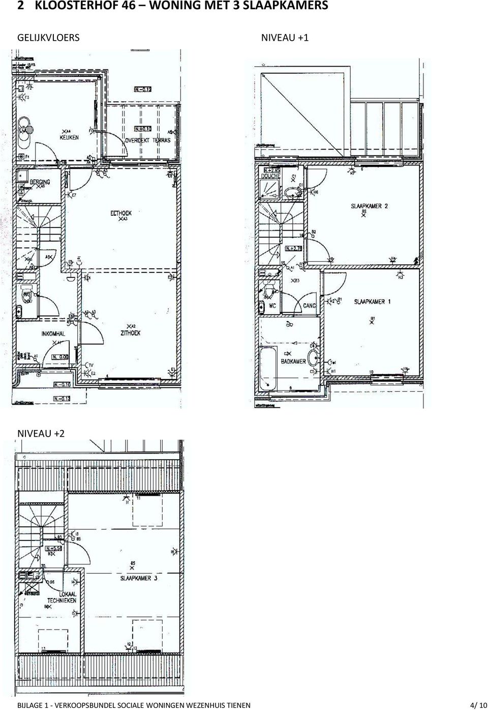 NIVEAU +2 BIJLAGE 1 -