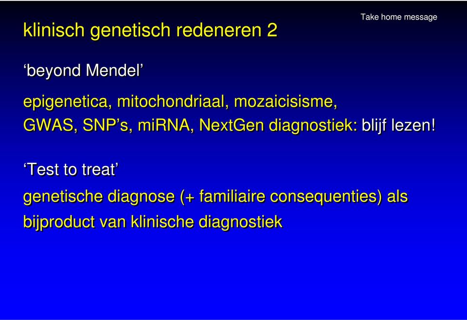 diagnostiek: blijf lezen!