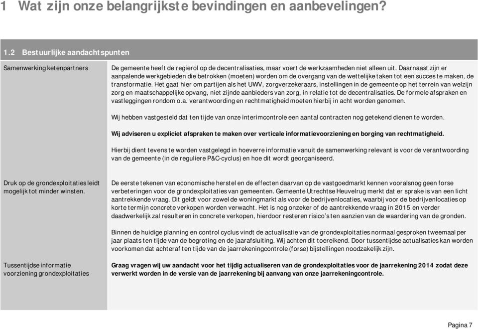 Daarnaast zijn er aanpalende werkgebieden die betrokken (moeten) worden om de overgang van de wettelijke taken tot een succes te maken, de transformatie.