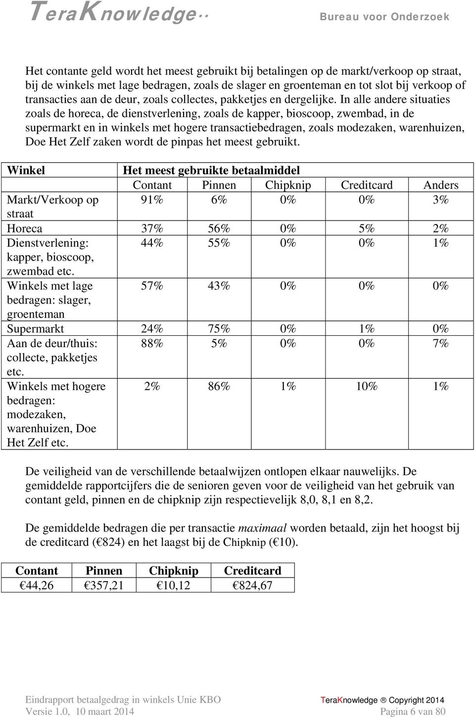 In alle andere situaties zoals de horeca, de dienstverlening, zoals de kapper, bioscoop, zwembad, in de supermarkt en in winkels met hogere transactiebedragen, zoals modezaken, warenhuizen, Doe Het