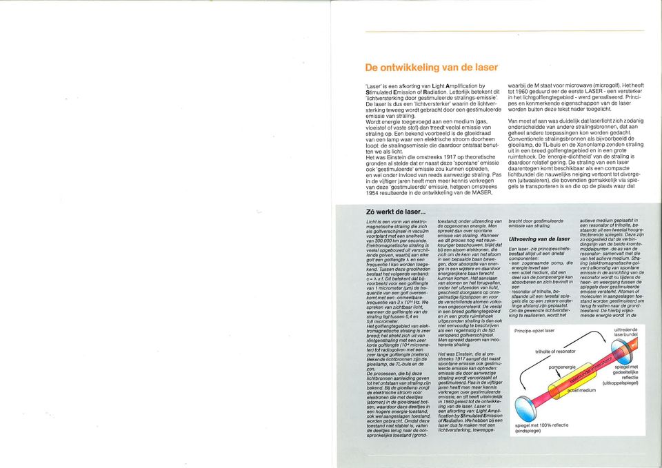 Wordt energie toegevoegd aan een medium (gas, vloeistof of vaste stof) dan treedt veelal emissie van straling op.