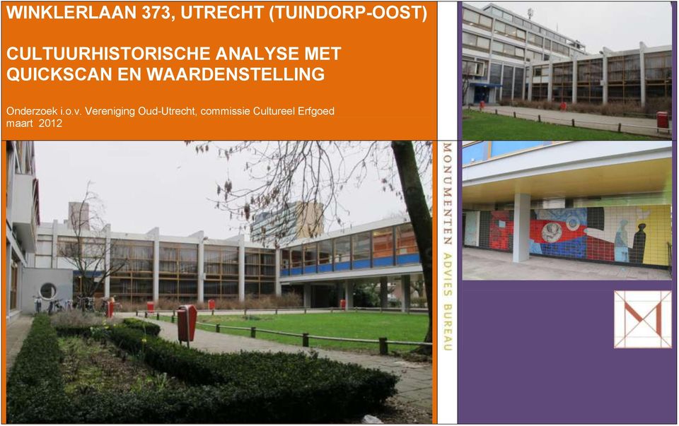 WAARDENSTELLING Onderzoek i.o.v.