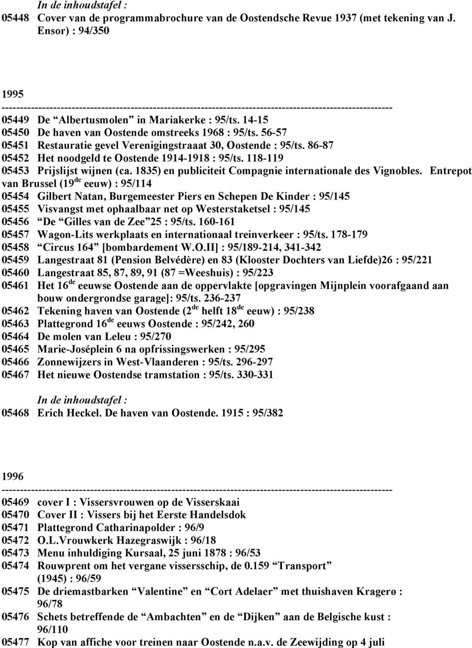 118-119 05453 Prijslijst wijnen (ca. 1835) en publiciteit Compagnie internationale des Vignobles.