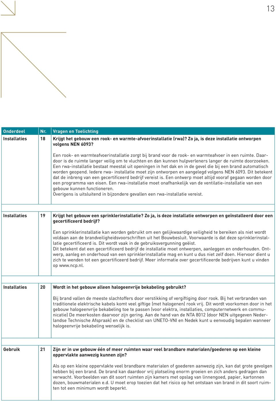 Daardoor is de ruimte langer veilig om te vluchten en dan kunnen hulpverleners langer de ruimte doorzoeken.