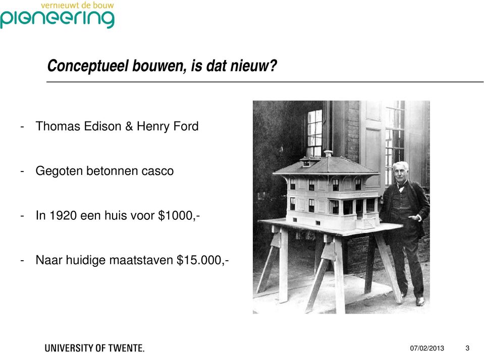 betonnen casco - In 1920 een huis voor