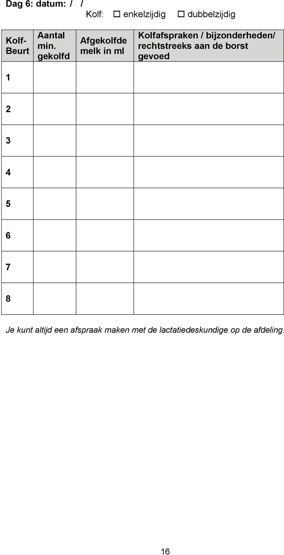 afspraak maken met de