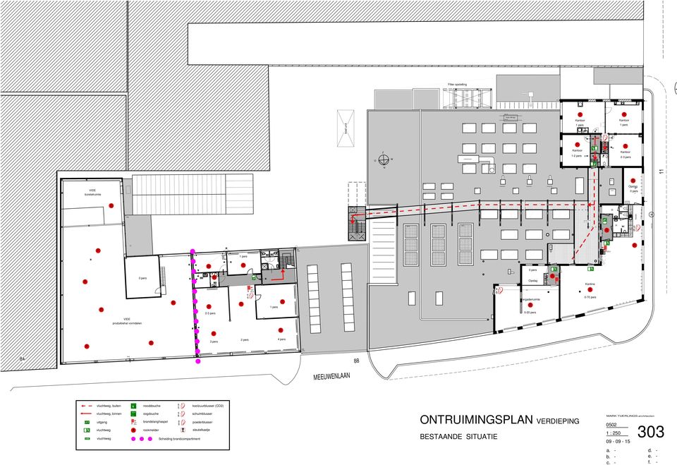 Keuen lantaarnaal 20 m 1 er geier 0 er 23 er goederen lift 1 er 900 0 er Olag Vergaderruimte 020 er 1 m Kantine 070 er buffetat?