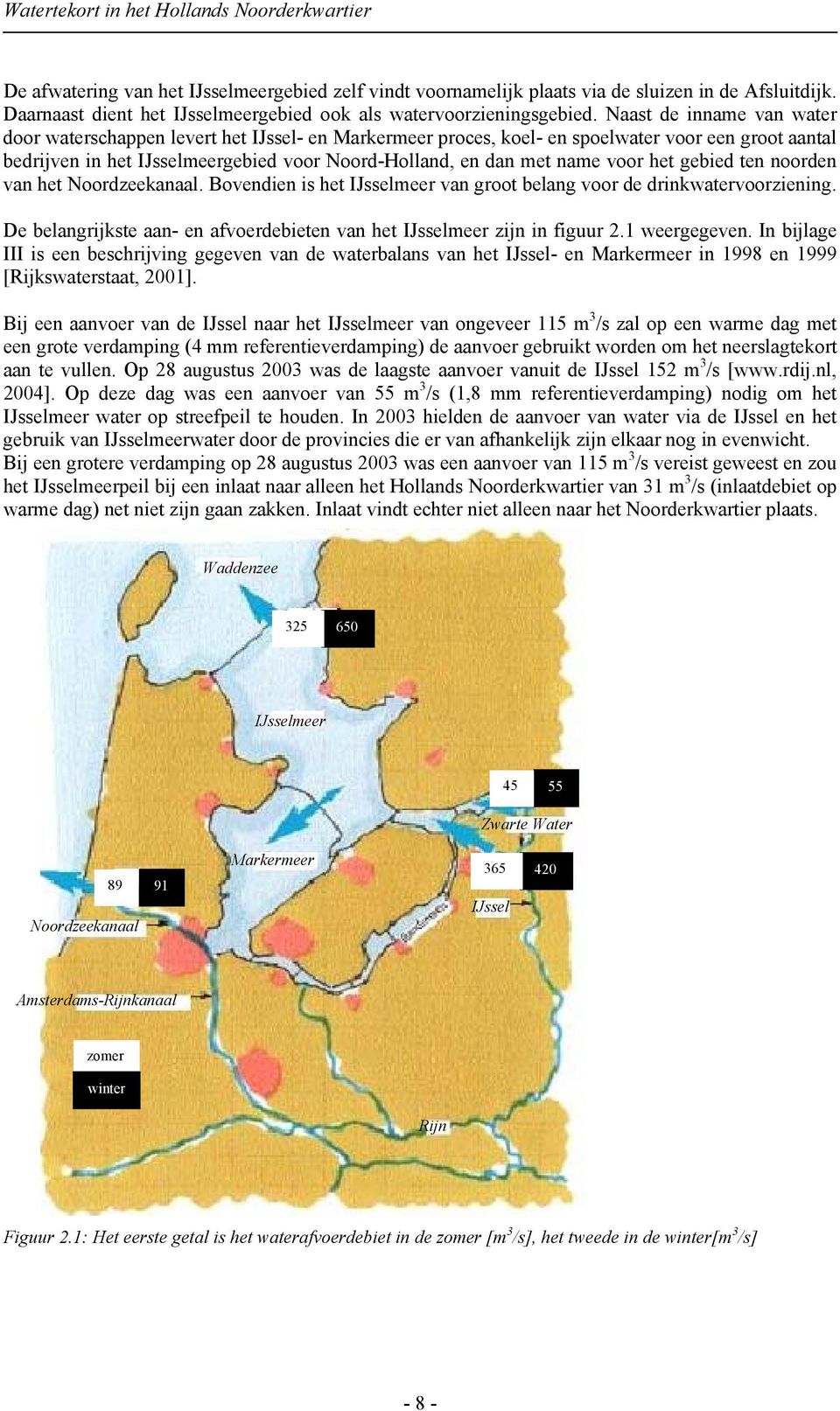 Naast de inname van water door waterschappen levert het IJssel- en Markermeer proces, koel- en spoelwater voor een groot aantal bedrijven in het IJsselmeergebied voor Noord-Holland, en dan met name