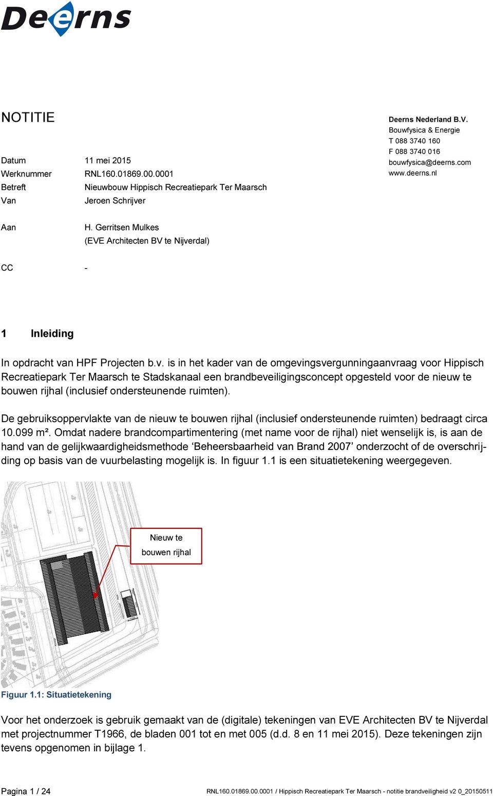 rdal) CC - 1 Inleiding In opdracht va