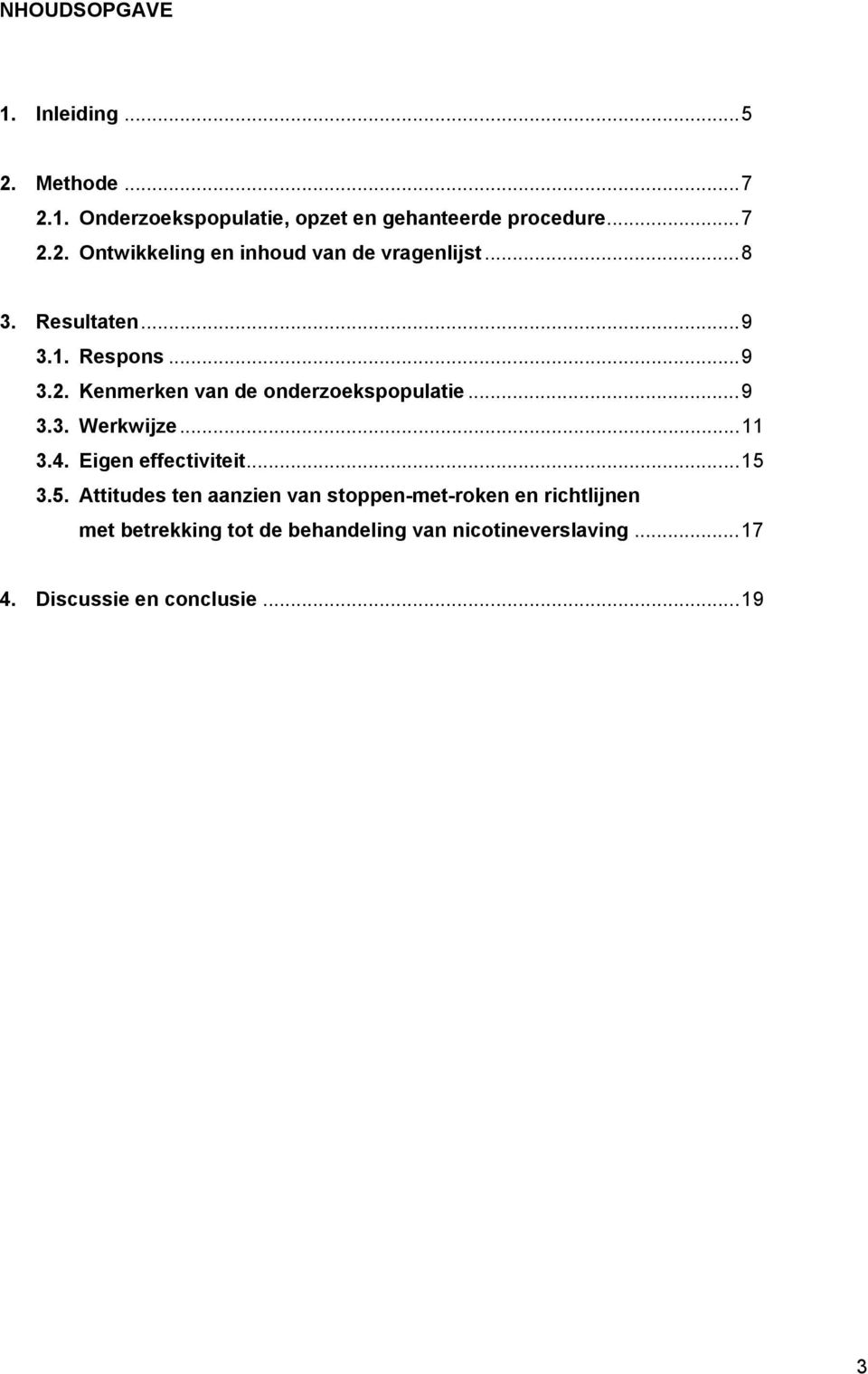 Eigen effectiviteit...15 