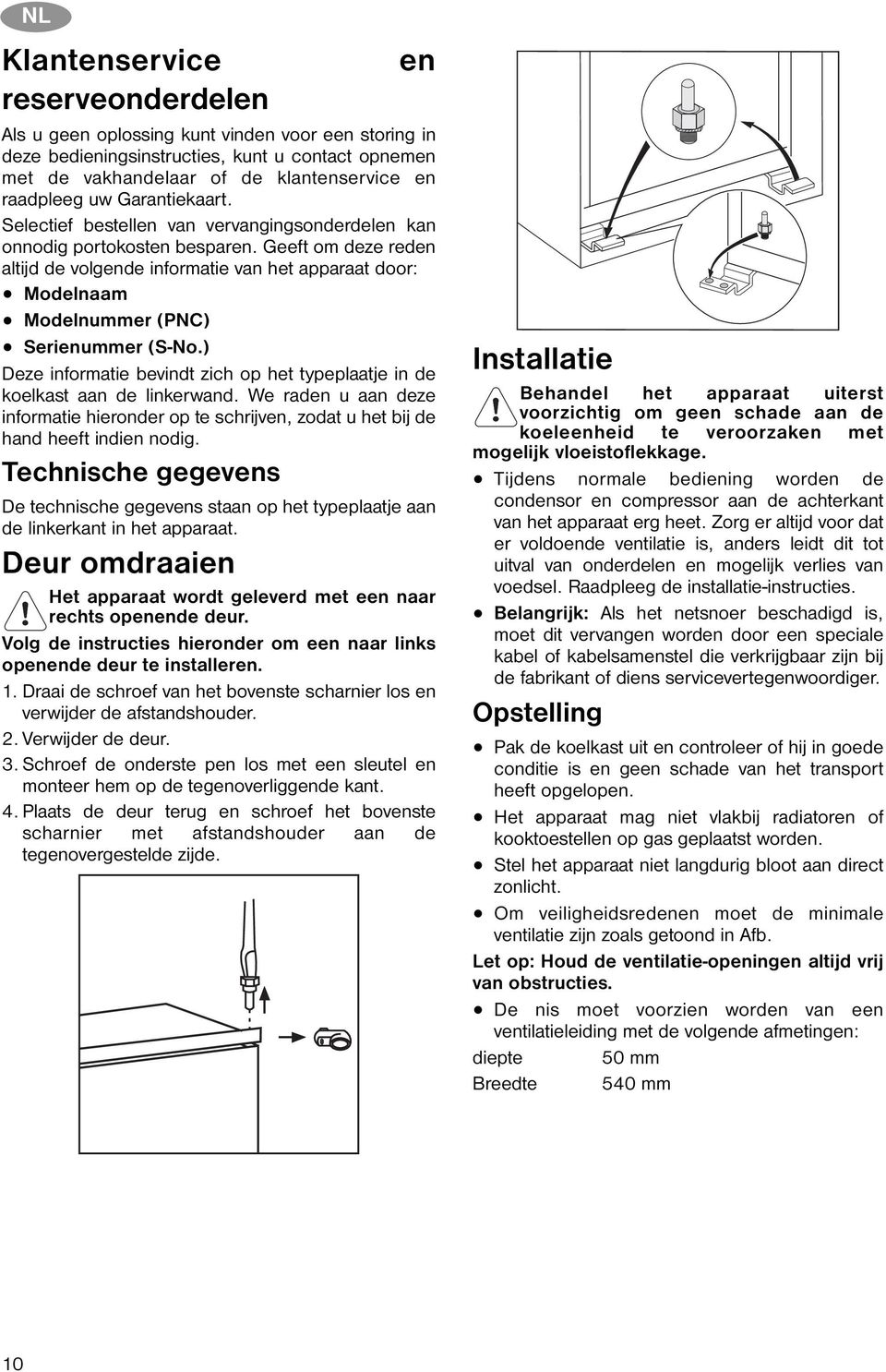 Geeft om deze reden altijd de volgende informatie van het apparaat door: Modelnaam Modelnummer (PNC) Serienummer (S-No.