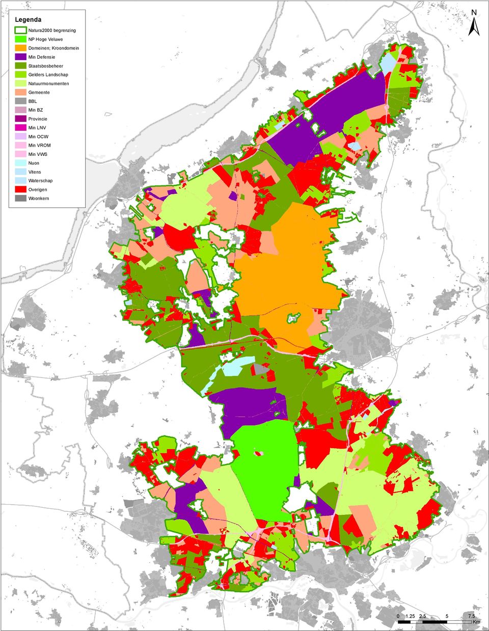 Natuurmonumenten Gemeente BBL Min BZ Provincie Min LNV Min OCW