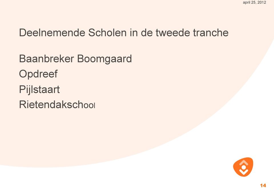 Baanbreker Boomgaard Opdreef