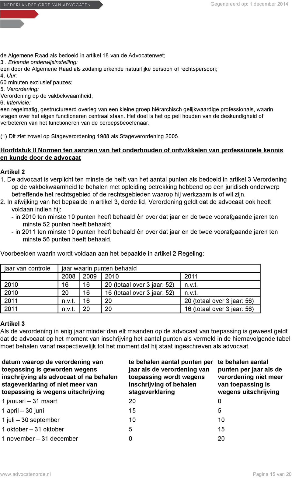 Intervisie: een regelmatig, gestructureerd overleg van een kleine groep hiërarchisch gelijkwaardige professionals, waarin vragen over het eigen functioneren centraal staan.