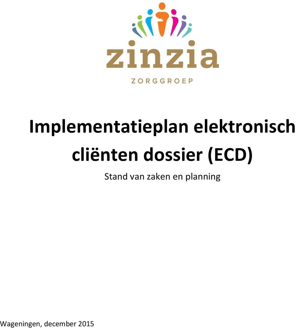 dossier (ECD) Stand van