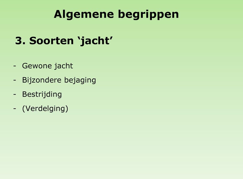 jacht - Bijzondere