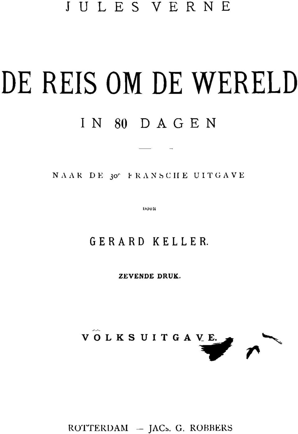 GERARD KELLER. ZEVENDE DRUK.