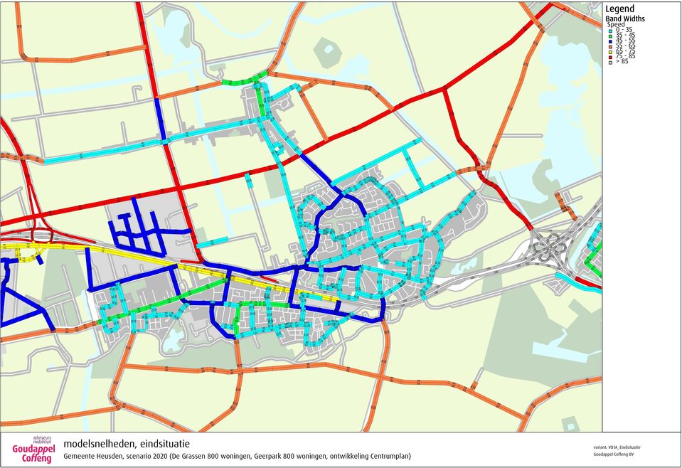 Centrumplan) Speed 0 - - 45 45-55 55-65 65-75 75-85 > 85 Band Widths Band Widths Band