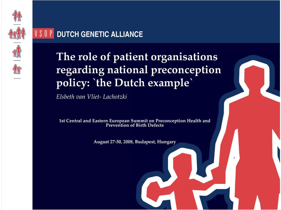 Lachotzki 1st Central and Eastern European Summit on Preconception