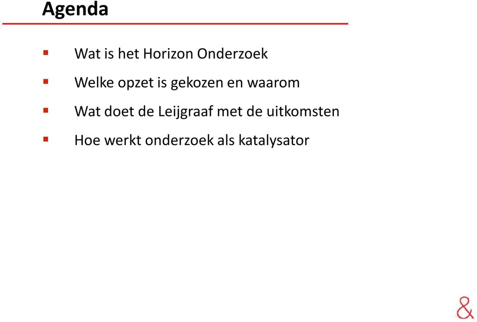 Wat doet de Leijgraaf met de