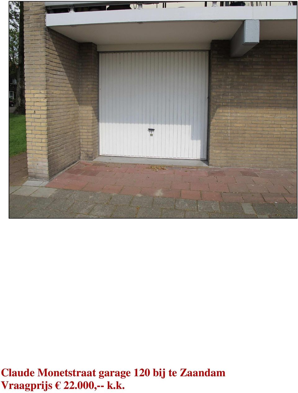 garage 120 bij te