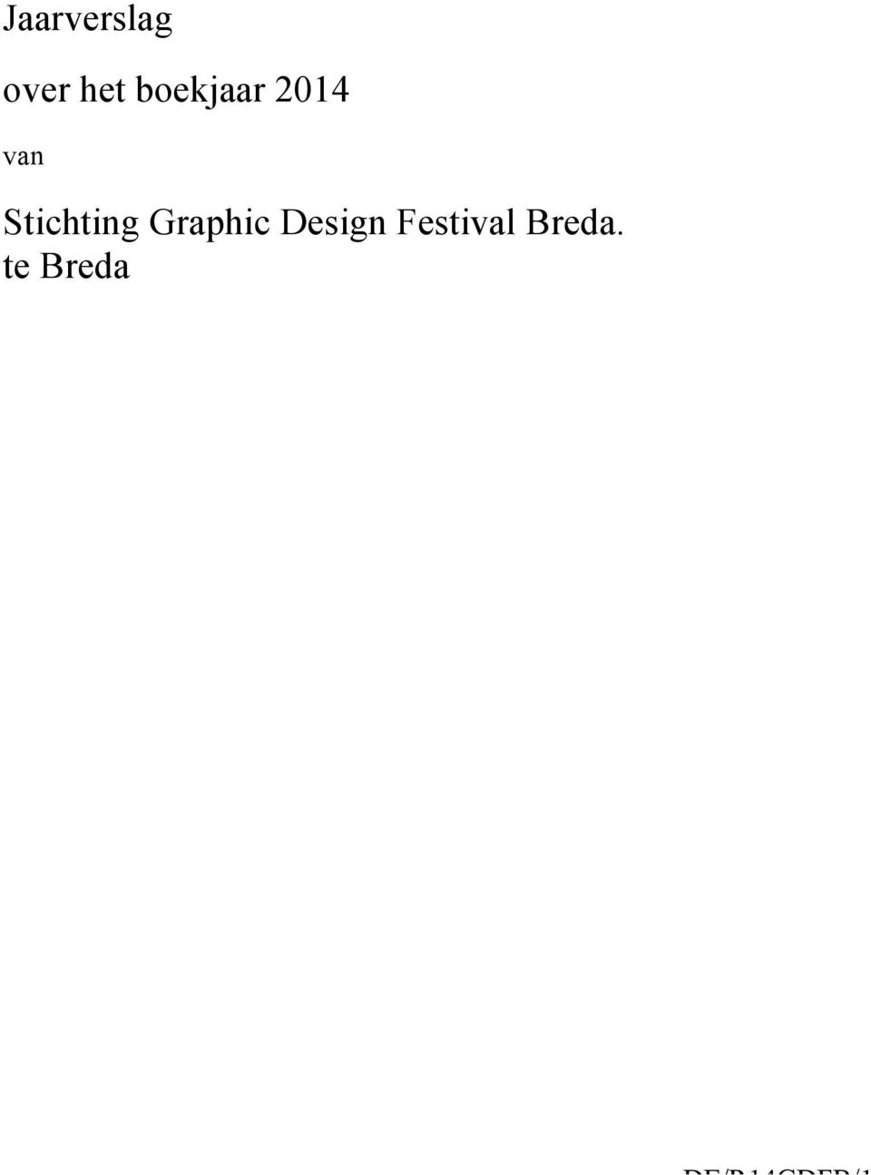 Stichting Graphic Design
