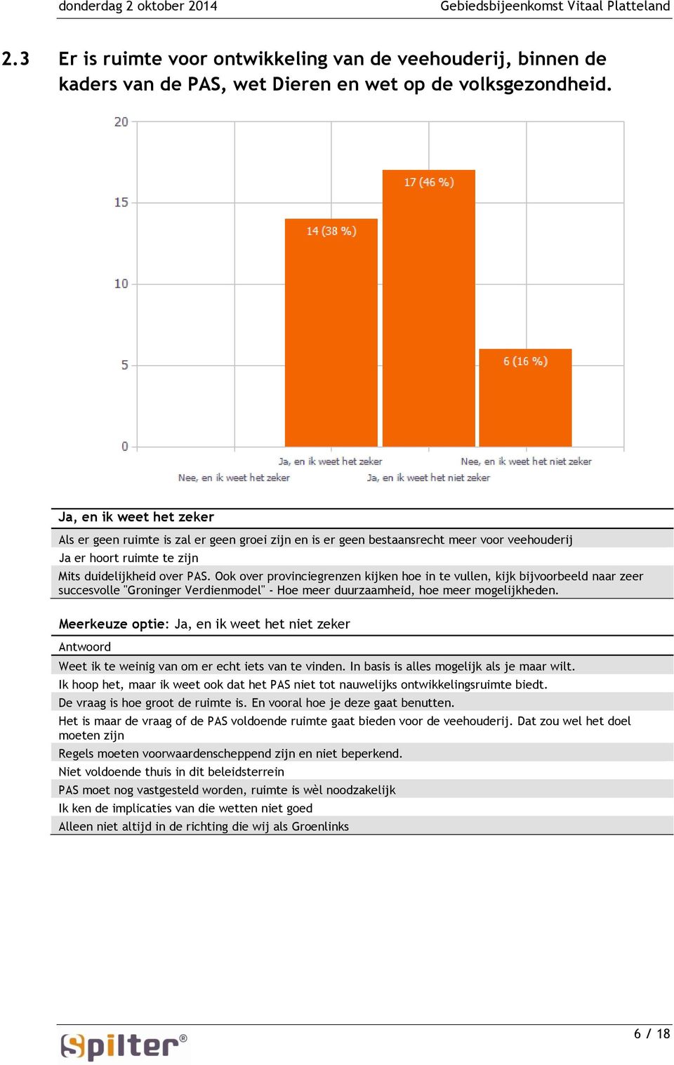 Ook over provinciegrenzen kijken hoe in te vullen, kijk bijvoorbeeld naar zeer succesvolle "Groninger Verdienmodel" - Hoe meer duurzaamheid, hoe meer mogelijkheden.