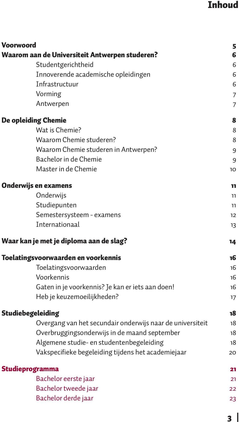 8 Waarom Chemie studeren in Antwerpen?