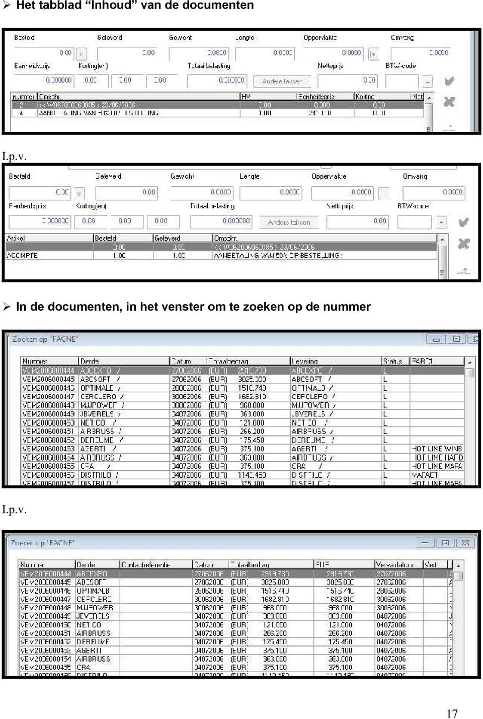 In de documenten, in het