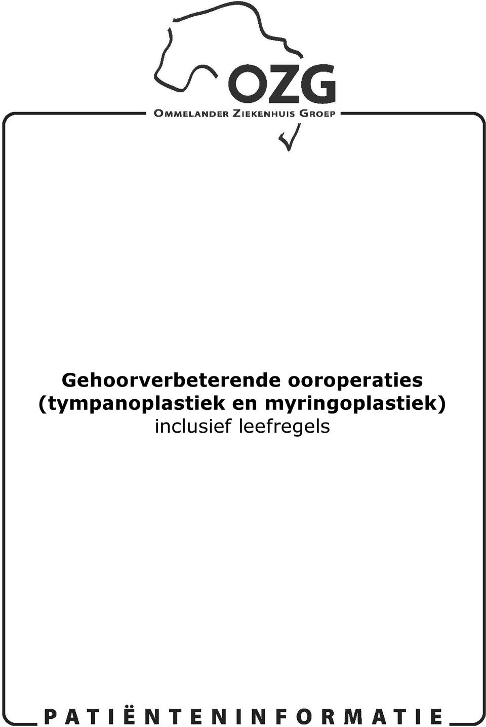 (tympanoplastiek en