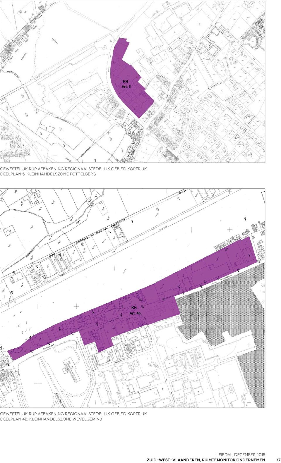 Pottelberg  gebied Kortrijk deelplan 4b: