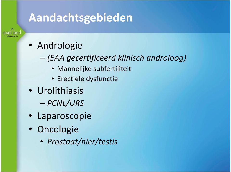 subfertiliteit Erectiele dysfunctie