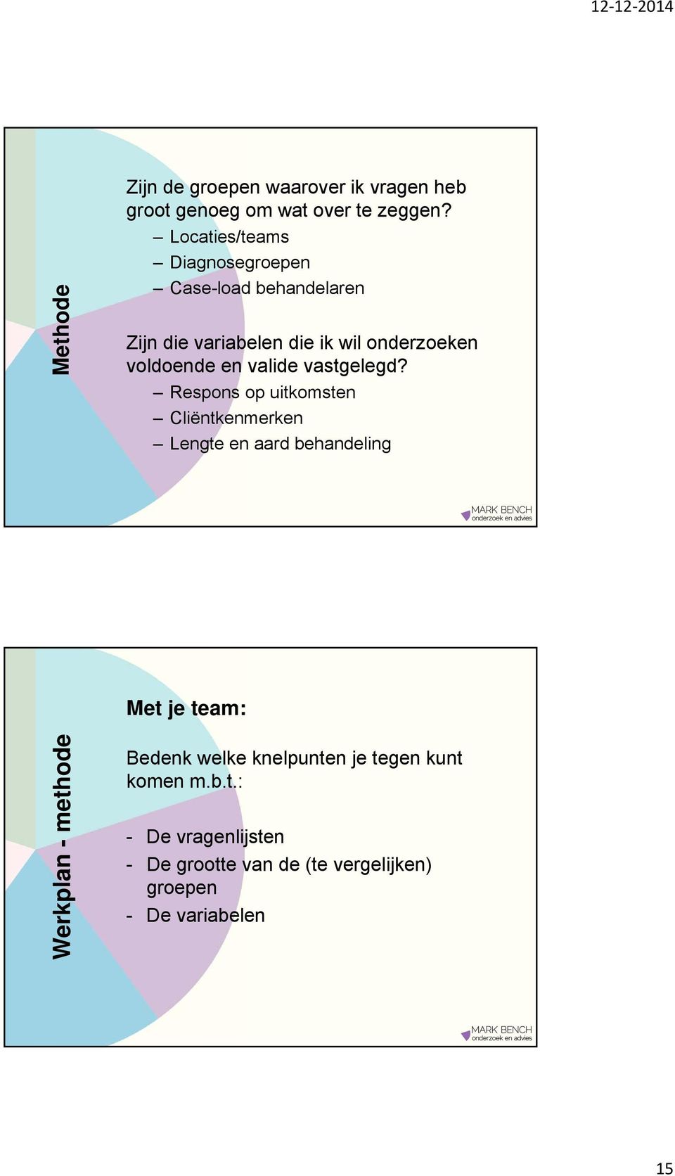 valide vastgelegd?