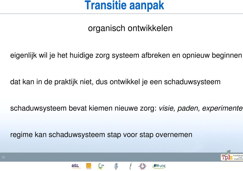 ontwikkel je een schaduwsysteem schaduwsysteem bevat kiemen nieuwe zorg: