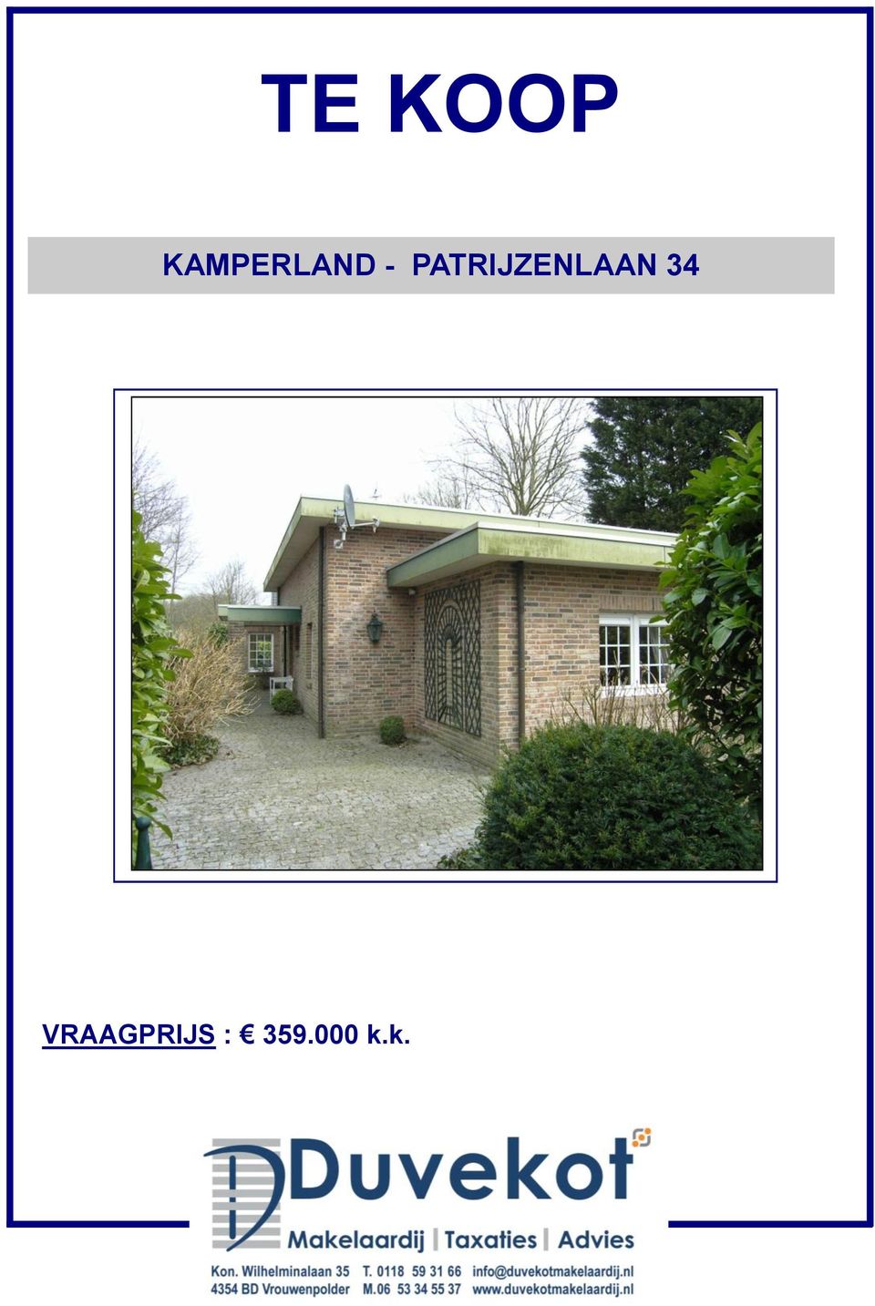 PATRIJZENLAAN