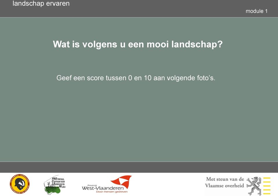 landschap?