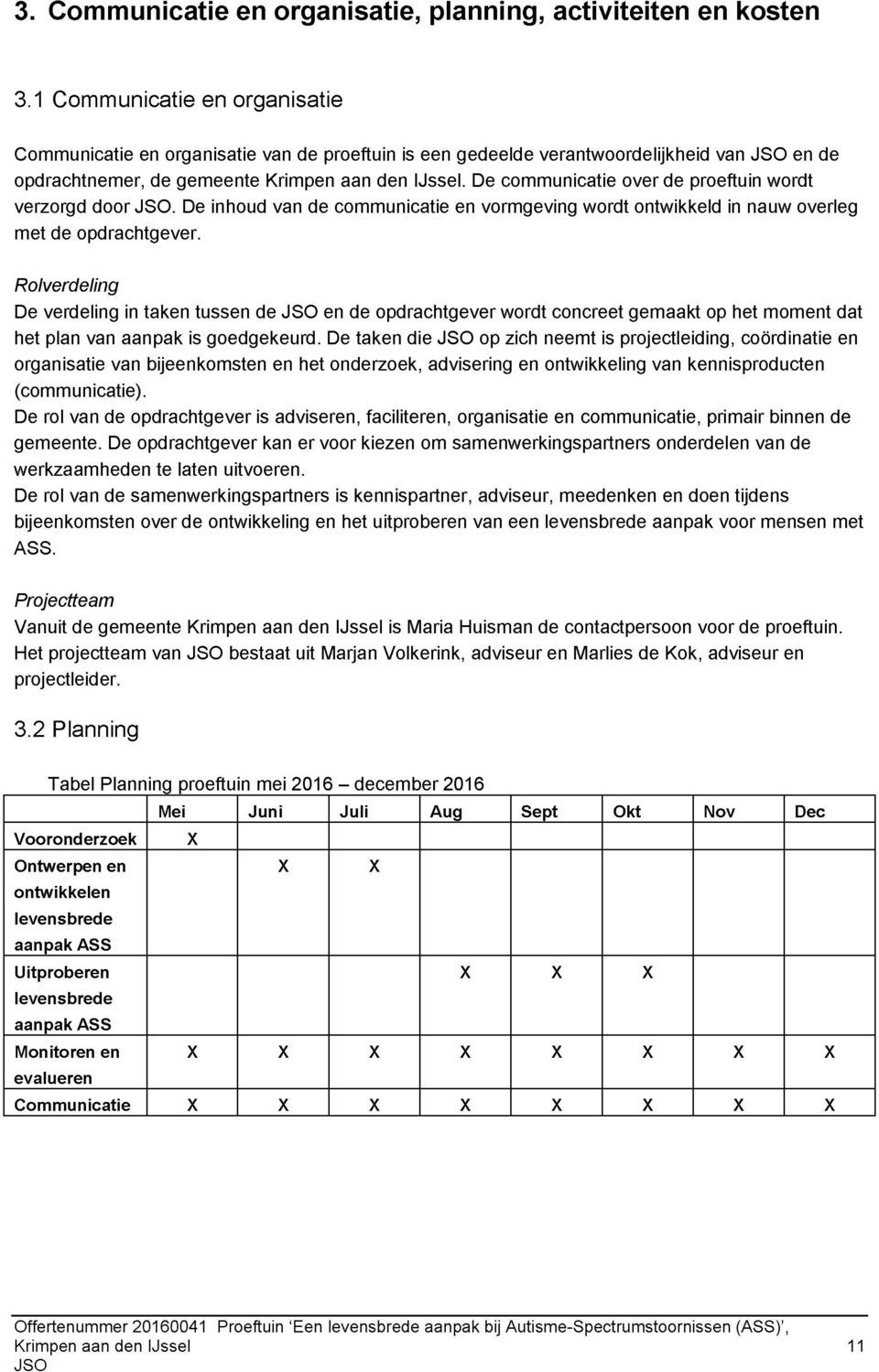 De communicatie over de proeftuin wordt verzorgd door. De inhoud van de communicatie en vormgeving wordt ontwikkeld in nauw overleg met de opdrachtgever.