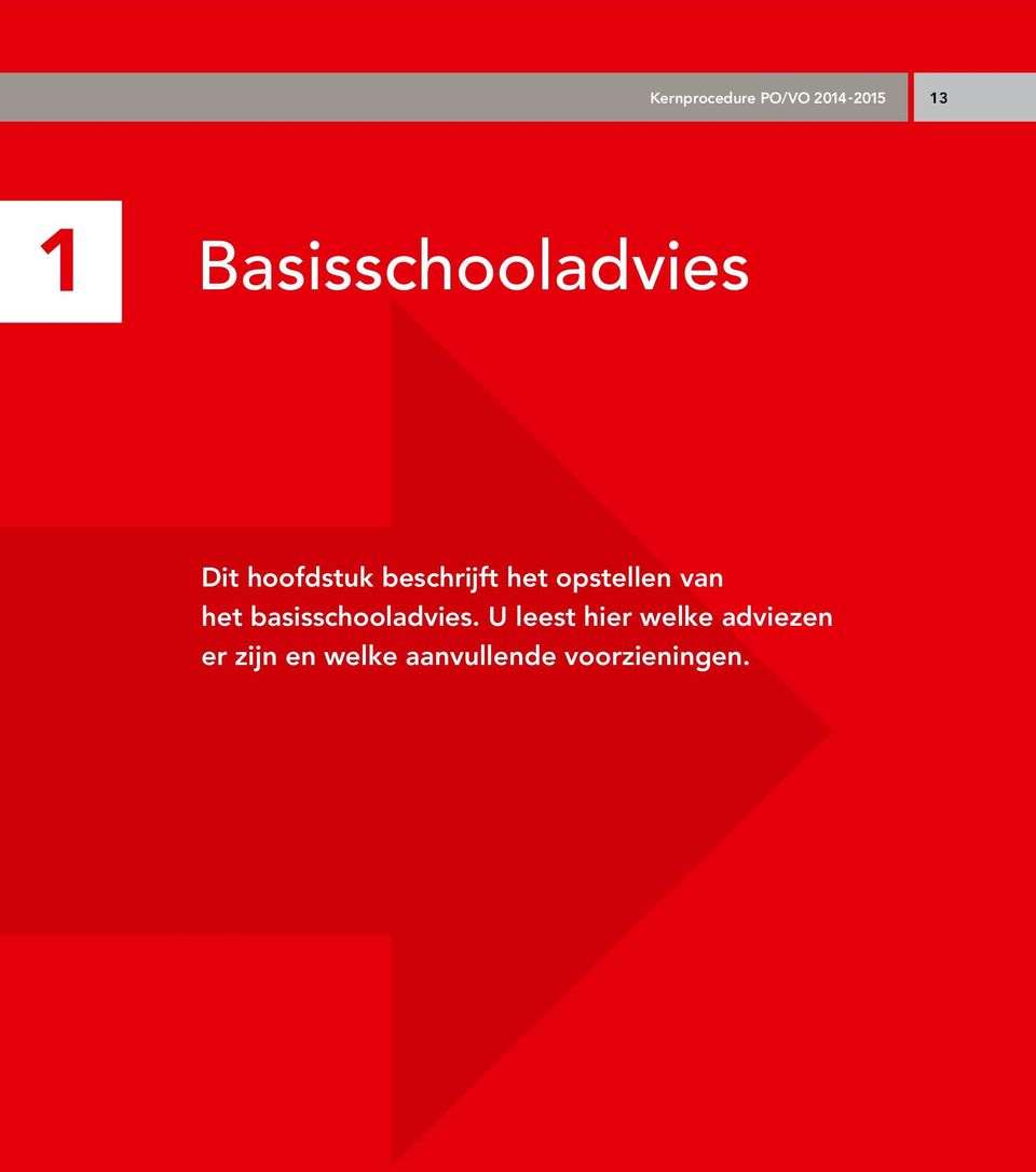 opstellen van het basisschooladvies.