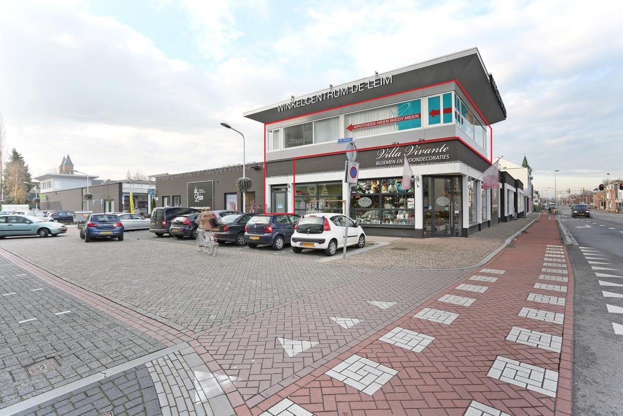 Te huur Kantoorruimte De Mandel 4 te Maastricht Stadsdeelwinkelcentrum De Leim Zichtlocatie langs de